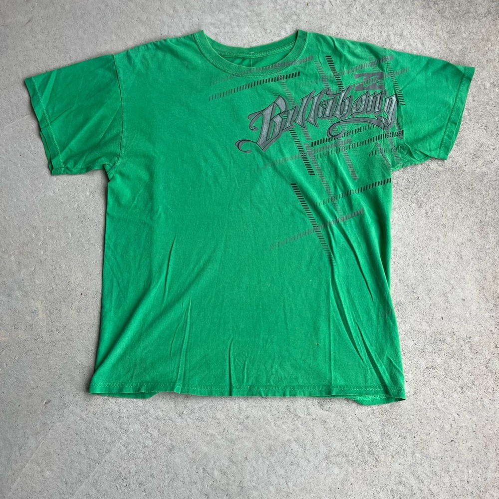 Billabong Green Graphic Tee
